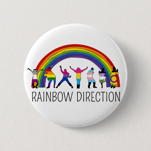 Disco-richting Ronde Button 5,7 Cm (Voorkant)