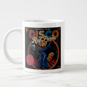 Disco Rode Panda Duo Extra Grote Beker