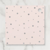 Disco Roller Skating | Bachelorette Hartelijk dank Bedankjes Labels (Achterkant)