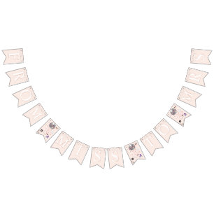 Disco Roller Skating Bachelorette   Miss wordt Mrs Vlaggetjes