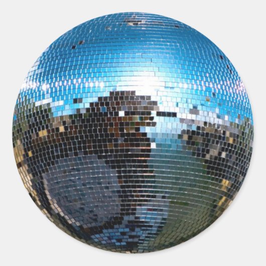 disco ronde sticker (Voorkant)