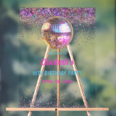 Disco Rose tendance dans mes doubles chiffres Anni (Neutre)