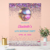 Disco Rose tendance dans mes doubles chiffres Anni (Mariage)