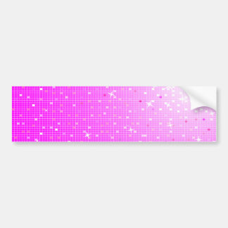 disco roze bumper sticker