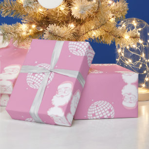 Disco Santa Christmas Cadeaupapier