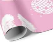 Disco Santa Christmas Cadeaupapier (Rol Hoek)