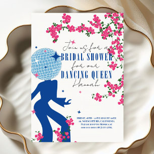 Disco Santorini Music Bougainvillea Vrijgezellenfe Kaart