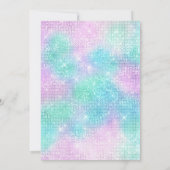 DISCO SPARKLE DISCO BALL D'ANNIVERSAIRE INVITATION (Dos)