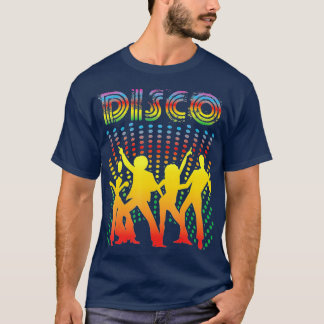 Disco - stijldanserende retrodisco (1) t-shirt