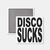 Disco Sucks Magneet (Voorkant / Achterkant)