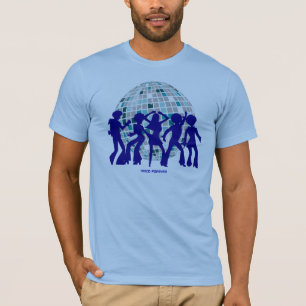 Disco T-shirt Collectie: Disco Blue Ball
