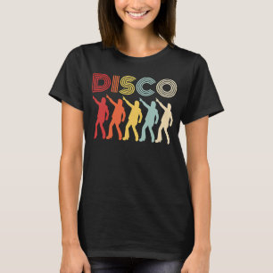 Disco Thed Party 70's Retro 70's Dansend T-shirt