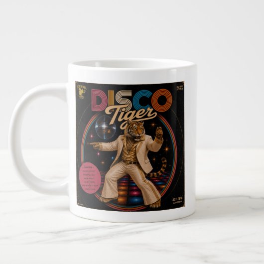 Disco Tijger Duo Extra Grote Beker (Links)