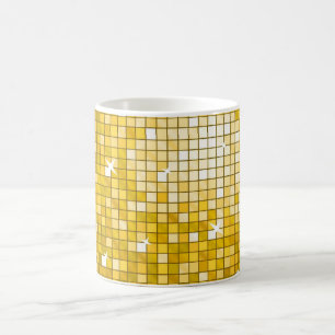 Disco Tiles "Gold" mok