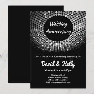 disco, vintage, danse mariage, invitation annivers