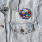 Disco Volleybal Button (In situ)