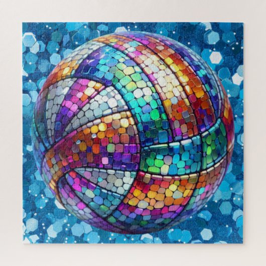 Disco Volleybal Puzzel (Verticaal)