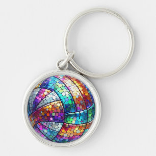 Disco Volleybal Sleutelhanger