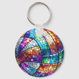 Disco Volleybal Sleutelhanger