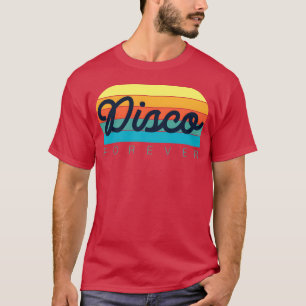 DISCO Voor altijd geeloranjeblauw T-shirt