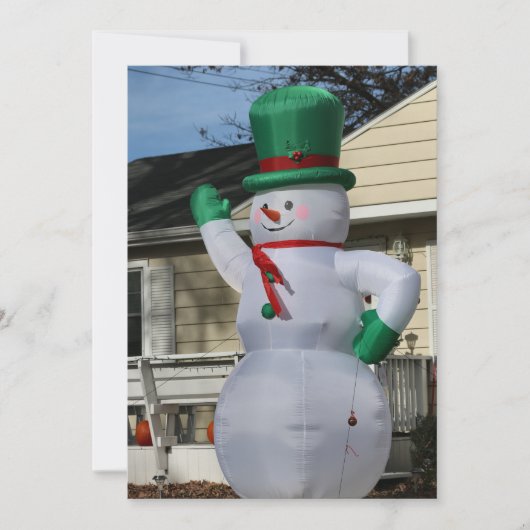 Disco Vorst Feestdagenkaart (Voorkant)