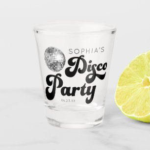 Disco vrijgezellenfeest shotglas shot glas