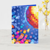 disco wereldbol kaart (Gele Bloem)