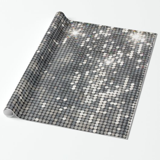 Disco Wrapping Paper Cadeaupapier (Uitgerold)