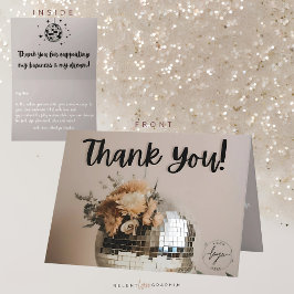 discobal | Boho Florals | bedankkaart