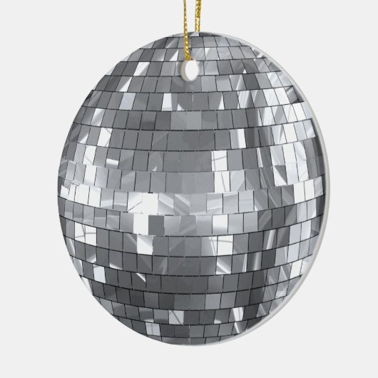 Discobal Kerst Funky Fun and Love Keramisch Ornament (Links)