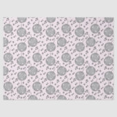 Discoballen en Muzieknoten Tissuepapier (Voorkant)