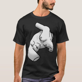 Discobolus uit de bovenste fase van de chirurgisch t-shirt