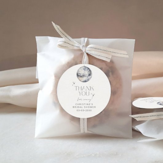 Discofeest Bedankt  Ronde Sticker