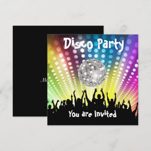 Discofeest uitnodiging Elke viering