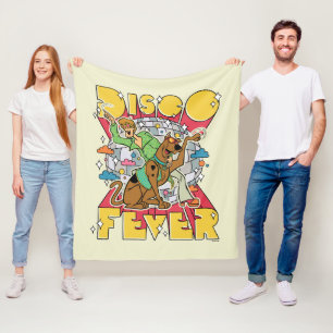 Discokoorts bij Scooby en Shaggy Fleece Deken