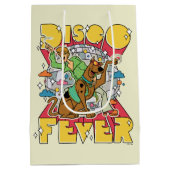Discokoorts bij Scooby en Shaggy Medium Cadeauzakje (Achterkant)