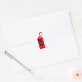 discontostick ronde sticker (Envelop)