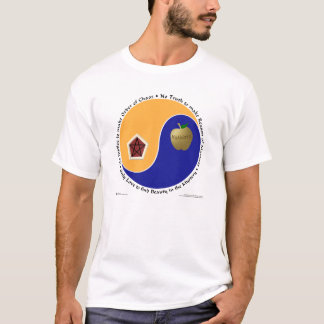 Discordian Chao (witte/natuurlijke shirten) T-shirt