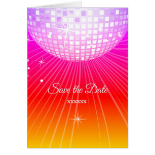 discothèque, enregistrer la date Carte, Taille : S