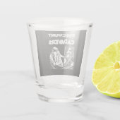 Discount Cadavers Shot Glass Glas (Achterkant)