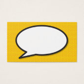 Discours Bubble amusant Retro Comique Livre (Devant)