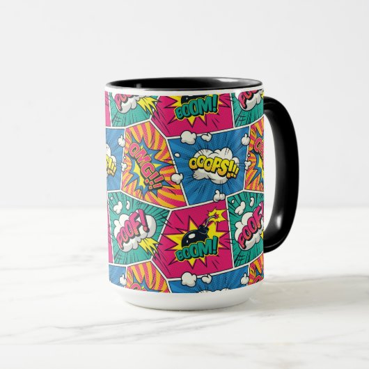 Discours de bande dessinée Bubble Mug (Devant droit)