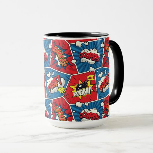 Discours de bande dessinée Bubble Mug (Devant droit)