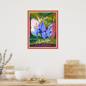 Discover Puerto Rico Poster Print (Keuken)