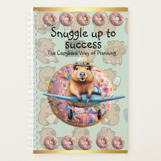 Discover the Magic of Capybara Stationery! 🌈 (Devant)