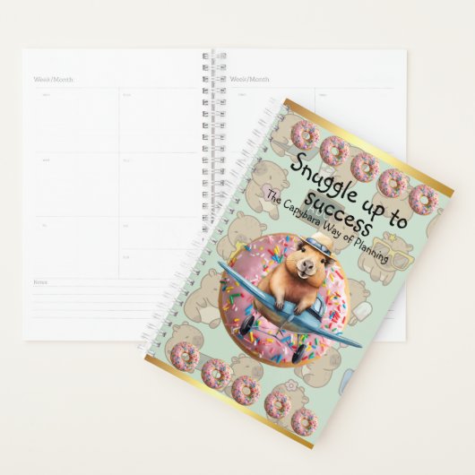 Discover the Magic of Capybara Stationery! 🌈 Planner (Display)