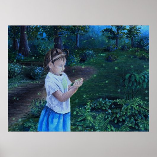 Discovering Fireflies Poster (Voorkant)