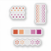 Discreet Pride Sticker (Voorkant)