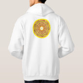 DiscTribe Mandala Kula 1.1.3 Sweat - shirt à capuc (Dos)