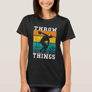 Discus Gooi Retro Gooi Dingen Discus Thr T-shirt